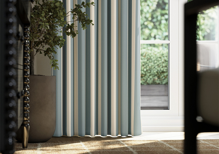 The British Stripe Co. Henry, Derwent No.1 - Made to Measure Curtains - Image 5